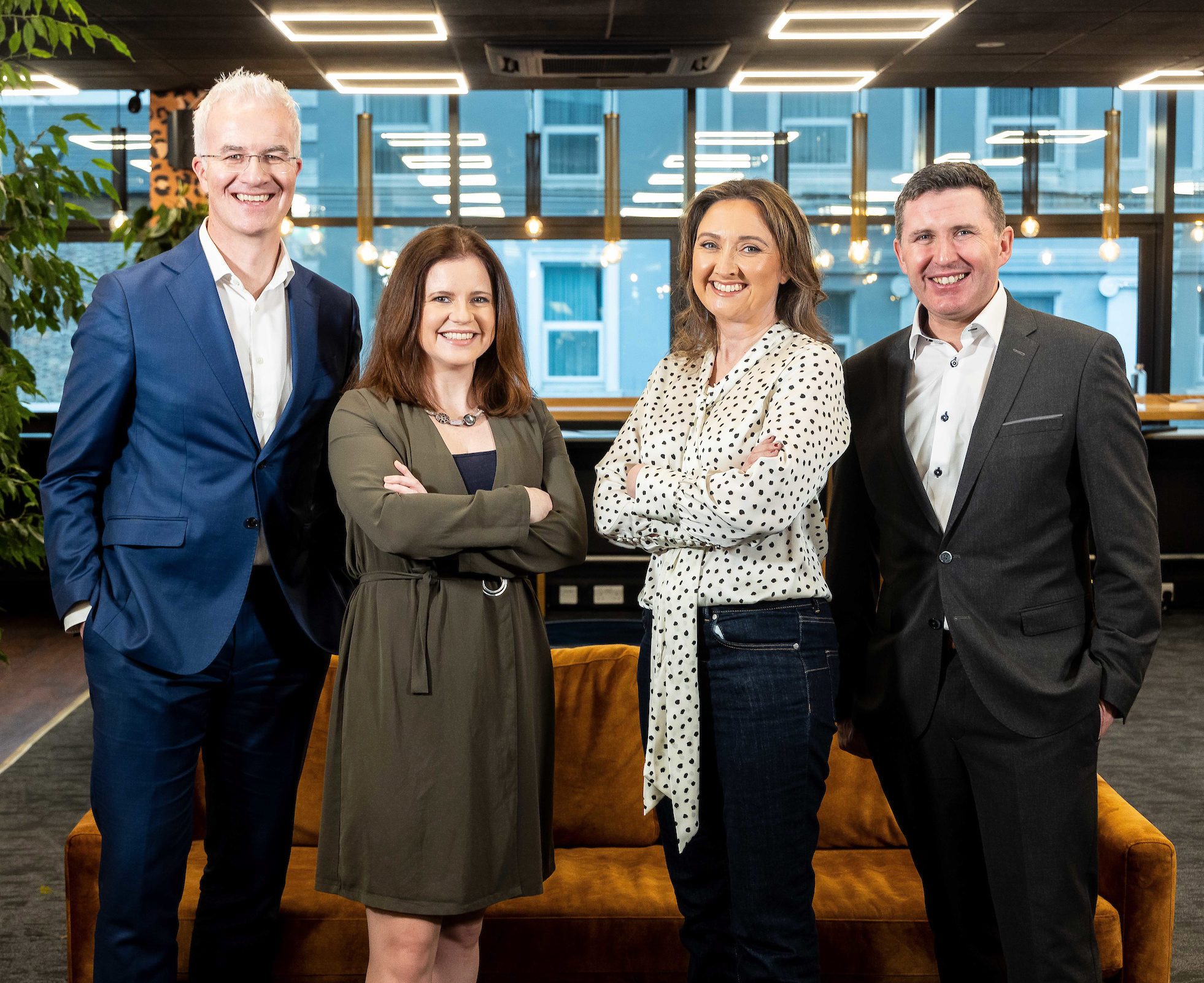 Left - right: Enda Brady, Mary O’Neill, Ciara McDonagh and Jonathan Healy